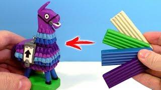 MAKING LLAMA from the game FORTNITE Clay Tutorial