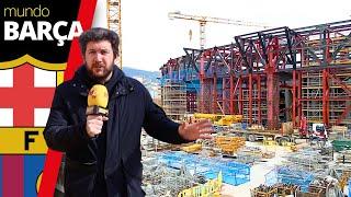 This is how the Spotify Camp Nou construction is progressing, three months before Barça-Madrid | ...