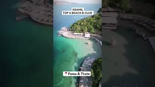 Top 6 Beaches and Club In ksamil | Which one is your favourite #shorts #albania