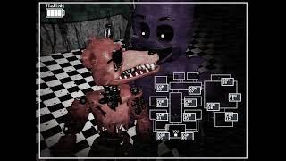 FNAF 2 in REAL TIME PURPLE GUY Attacks in Parts and Services SFM Animation (fanmade)