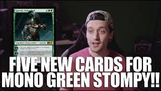 FIVE Core Set 2021 Cards for Mono Green Stompy!!