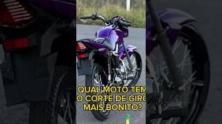 QUAL MOTO TEM O CORTE DE GIRO MAIS BONITO? DEIXE SUA OPINIÃO..#hornet  #xj6 #viral #start160