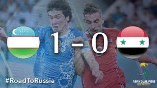 Uzbekistan vs Syria (Asian Qualifiers - Road to Russia)