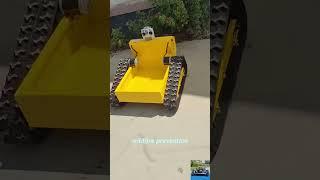 Where to buy Vigorun VTLM800 remote control rubber track mower online #lawnmower #lawnmowerrobot