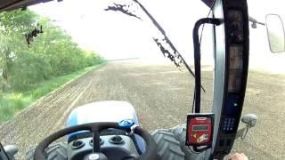 Калибровка трансмиссии New Holland T8040,Ливанул дождик