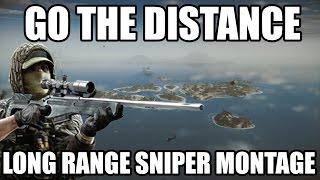 Go The Distance - Long Range Sniper Montage Battlefield 4