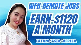 Work From Home Jobs: Earn Up To $1,120 Per Month (remotejobsfromhome) (remotejobs)