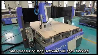 Acctek manual video for how to use the probe on the cnc router machine