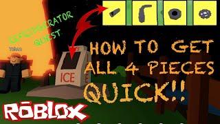 How To Complete The Refrigerator Quest - QUICK - Fishing Simulator - Roblox