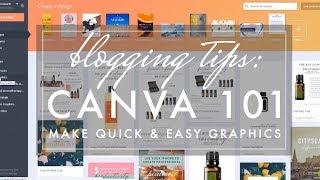 Canva for Bloggers 101 // How to Create Professional Blog Graphics Quickly & Easily