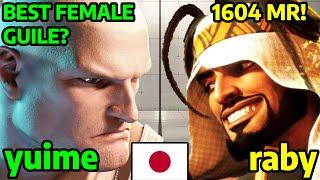 ↙ STREET FIGHTER 6  Yuime (GUILE ガイル) VS. raby (RASHID ラシード) MASTER RANKS ↘