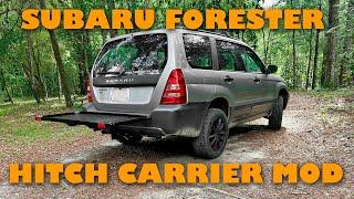 Subaru Forester Hitch Carrier Mod