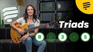 Guitar triads made easy using CAGED | Pickup Music