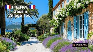 Gassin France - A Relaxing French Village Tour in Provence France 4k video