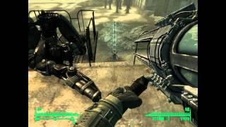 Весёлый баг Fallout 3-Учимся падать