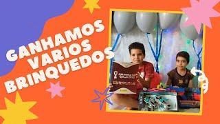 DIA DAS CRIANÇAS!  GANHAMOS VARIOS BRINQUEDOS