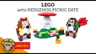 Lego - 40711 Hedgehog Picnic Date Speedbuild