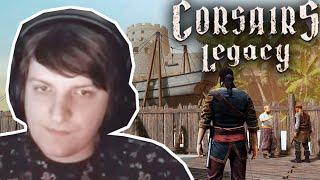 Шусс смотрит трейлеры Corsairs Legacy и Tortuga - A Pirate's Tale