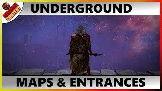 ELDEN RING All Underground Map Locations & All Underground Entrances (How To Reach All Areas)