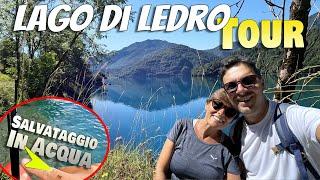 Tour of LAGO di LEDRO, one of the most beautiful alpine lakes ‍️Lake tour with SUP