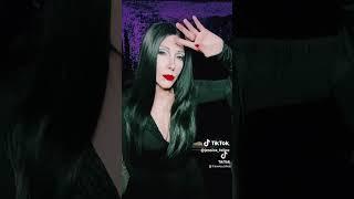 Jessica Felice 38 Morticia #Cosplay #Shorts: Addams Family Character Makeup Hair Costume Super Fan