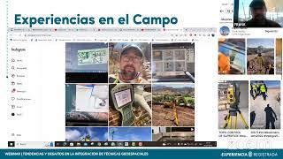Webinar | Tendencias y desafíos en la integración de técnicas geoespaciales con Frank Núñez