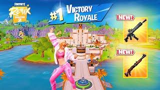 75 Elimination Solo Vs Squads "Zero Build" Gameplay Wins (Fortnite Remix chapter 2 PC)