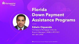 FLORIDA DOWN PAYMENT ASSISTANCE PROGRAMS | Homespire Mortgage