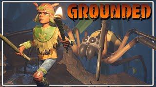 A GIANT SPIDER ATTACKS OUR BASE !! | GROUNDED [EP4]