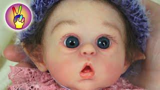 КУКЛА РЕБОРН (Reborn doll) МИНИ ЭЛЬФ! Распаковка реборна, обзор куклы реборн!  Victoria Play