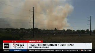 Evacuations in Place for Areas Near Trail Fire