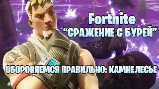 #Fortnite PVE / Оборона щита в #Камнелесье / Точки респавна мозгляков