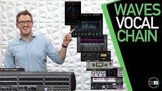 Waves Vocal Plugin Chain - Waves PSE, F6, C6, CLA-76, CLA-2A, Waves Tune Real Time