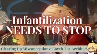 Kaveh | Infantilization of Feminine Characters [Genshin Impact Character Analysis]