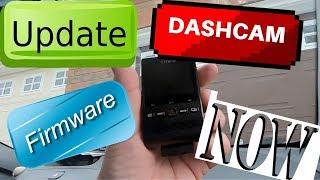 Howto update your dashcam firmware