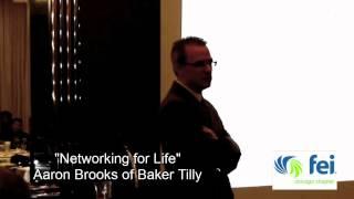 "Networking for Life" by Aaron Brooks - Quote 1