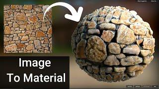 Convert Images Into Material For Free  With Materialize Tool