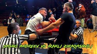 WAF Armwrestling Challenge (Sasho Andreev  vs Irakli Zirakashvili)