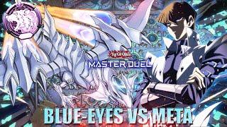 DIAMOND RANK BLUE-EYES DESTROY META DECKS!! ROAD TO MASTER  (Yu-Gi-Oh Master Duel)