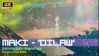 [FANCAM] MAKI - 'Dilaw' Performance at Billboard PH Mainstage SM MOA Arena (101524)