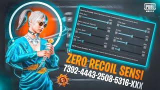 3.4 UPDATE  Best Zero Recoil Sensitivity CODE + Control settings for Pubg Mobile/BGMI in 2024