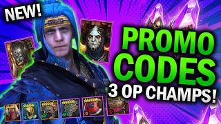 BEST Promocodes for 3 OP CHAMPS - 2x EPICS and NINJA Start! (July 2024) - Raid Shadow Legends Guide