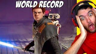 WORLD RECORD "STAR WARS: JEDI FALLEN ORDER" SPEEDRUN...