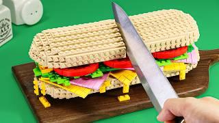 Wait, Let Him Cook The BEST LEGO Healthy Sourdough Sandwich  LEGO Food Challenge