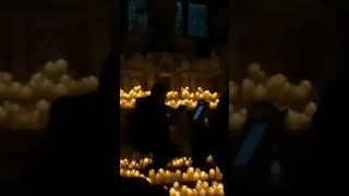 Orchestra in candle light