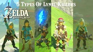 Five types of lynel killers in botw