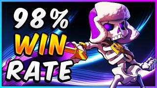 98% WIN RATE! UNBREAKABLE DEFENSE DECK DOMINATES — Clash Royale