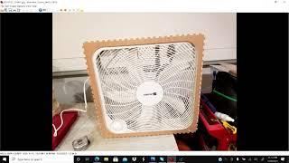 Box Fan Air scrubber