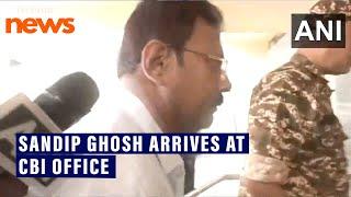 Former principal of RG Kar Medical College and Hospital, Sandip Ghosh arrives at CBI office