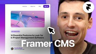 Learn the Framer CMS in 10 minutes! (Crash Course)